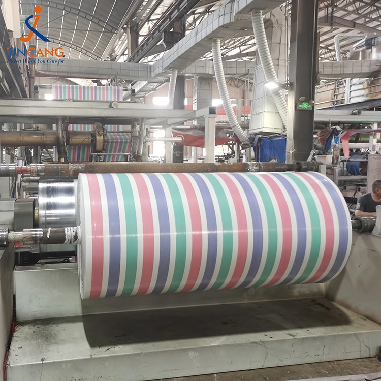 110 GSM Strip PE Tarpaulin Roll