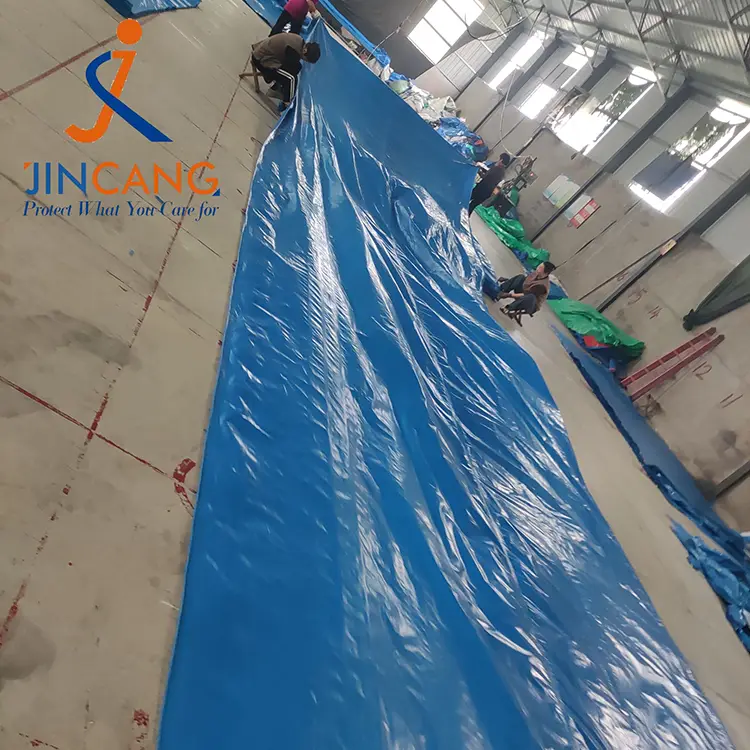 110g biru pe tarpaulin