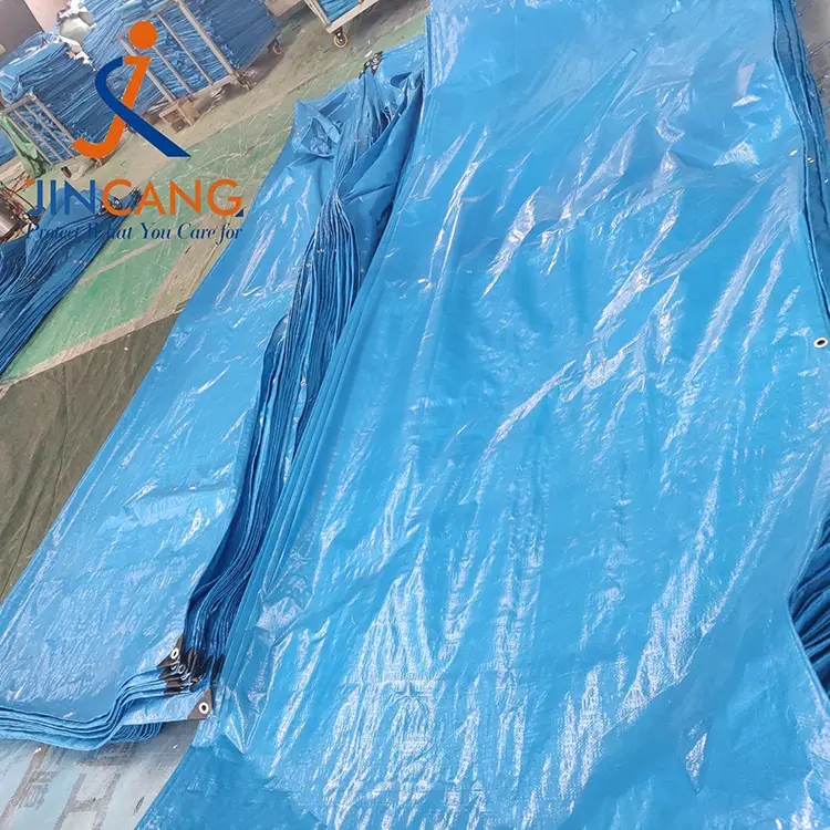110g biru pe tarpaulin