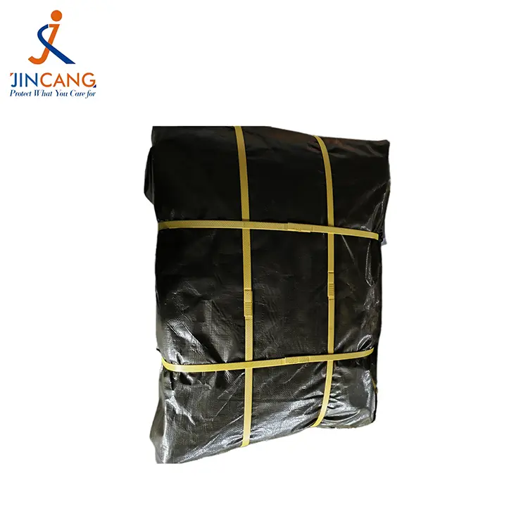 130g tarpaulin dara hitam
