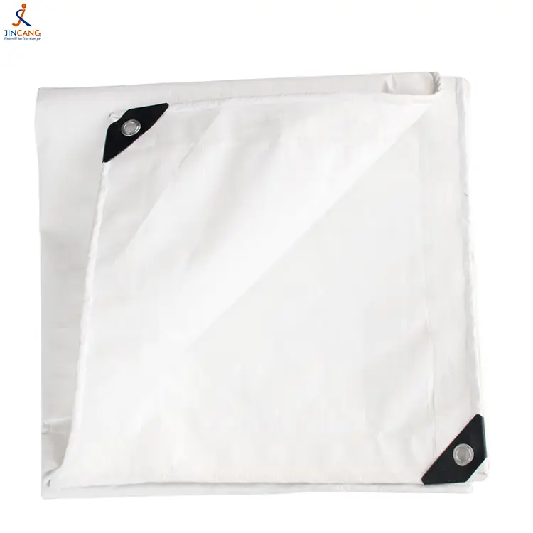 140g tarpaulin PE putih