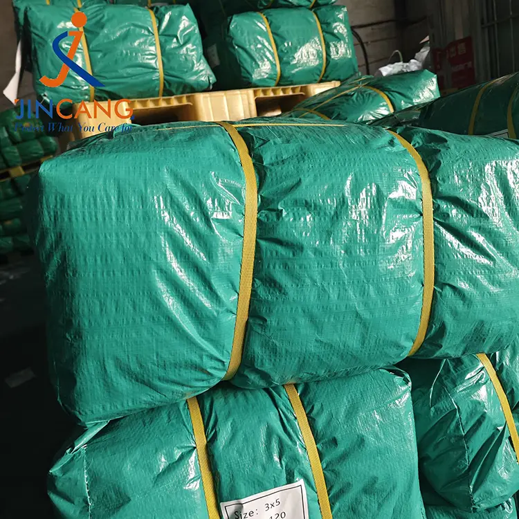 120gsm tarpaulin perak hijau