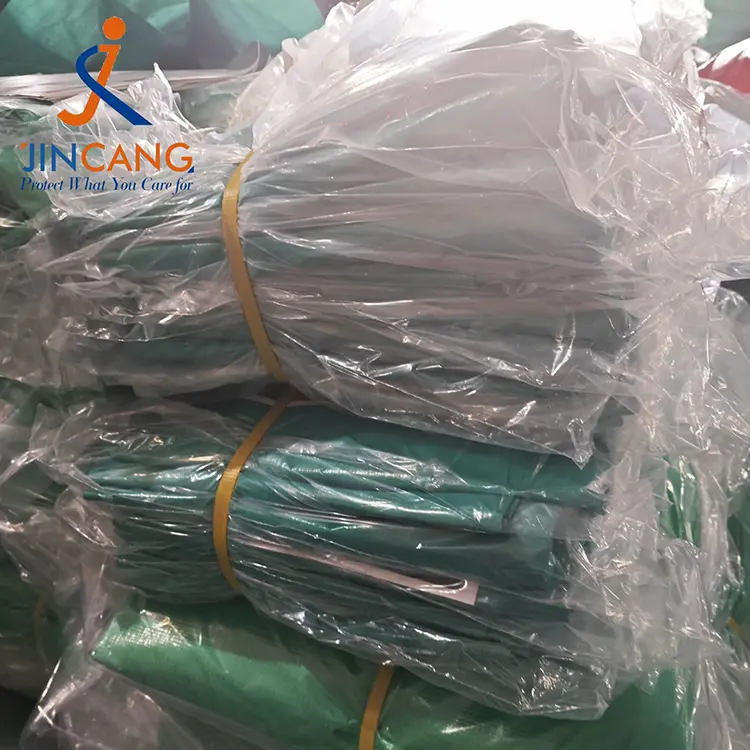 120gsm tarpaulin perak hijau