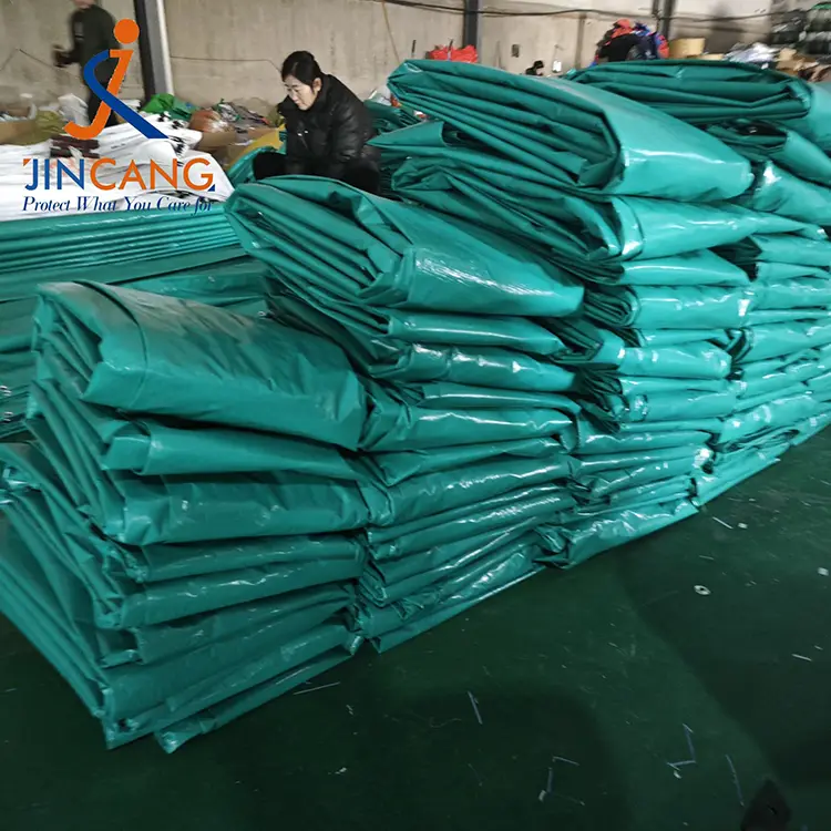 120gsm tarpaulin perak hijau