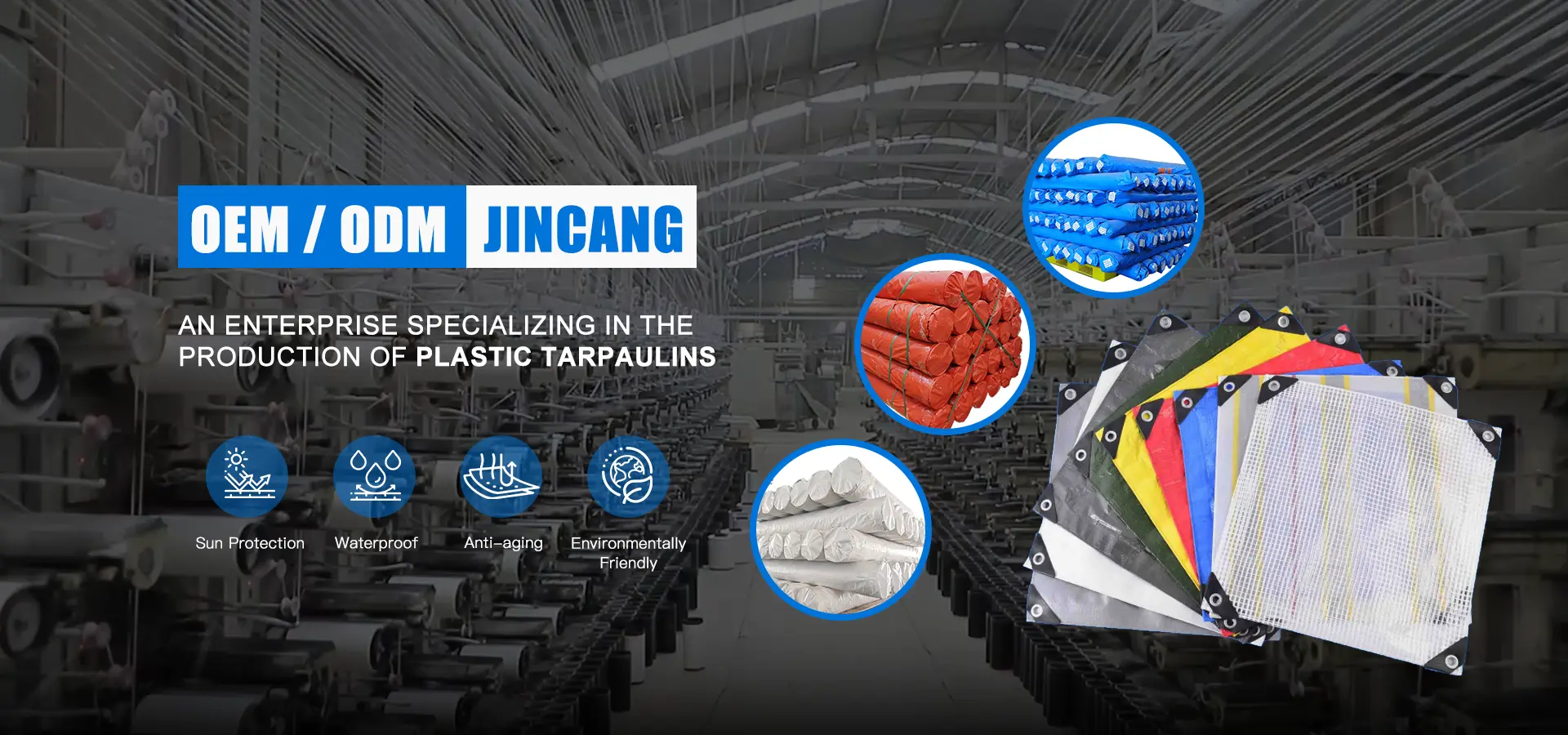 Pengilang tarpaulin plastik