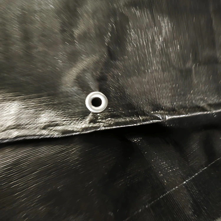 Hitam 200gsm pe tarpaulin