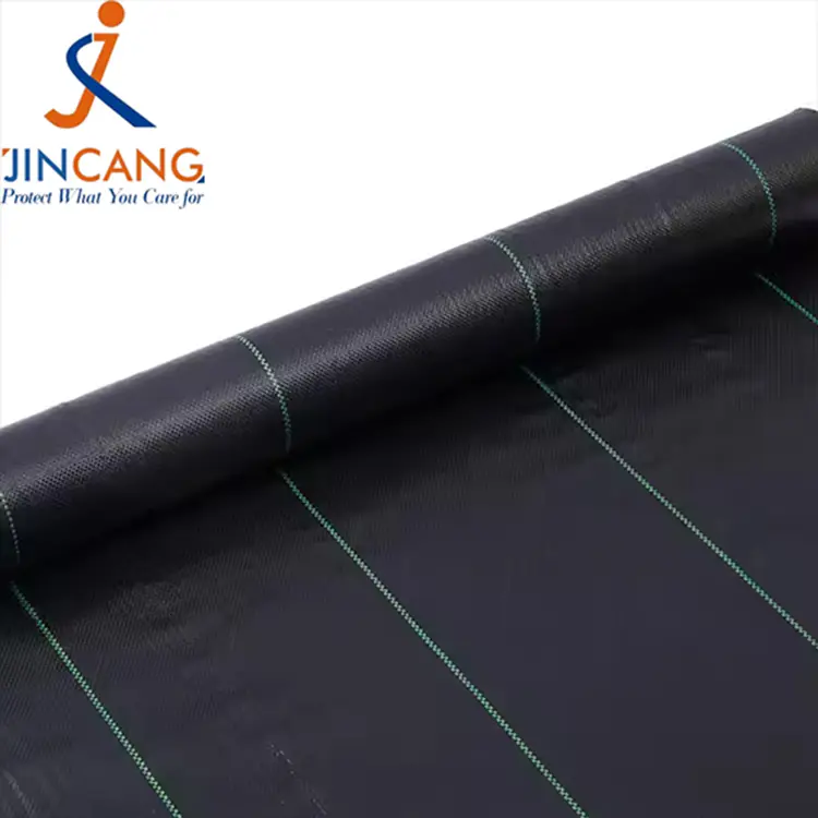 Geotextile Halangan Rumput Hitam Halang Kain Halangan